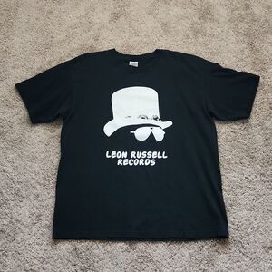 Vintage Leon Russell Records tshirt
